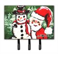 Micasa Friends Snowman And Santa Claus Leash Or Key Holder MI631571